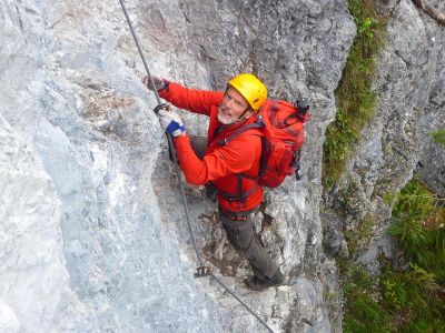 008-Im Hias-Klettersteig muss jeder Griff sitzen